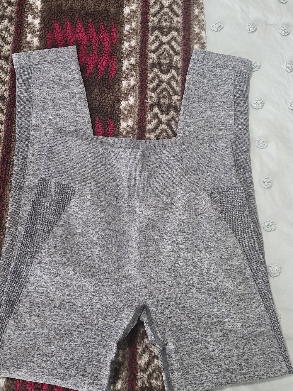 Gymshark Gray High-Waist Seamless Leggings